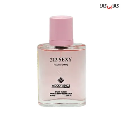 عطر جیبی وودی سنس 212 زنانه حجم 30 میلی لیتر