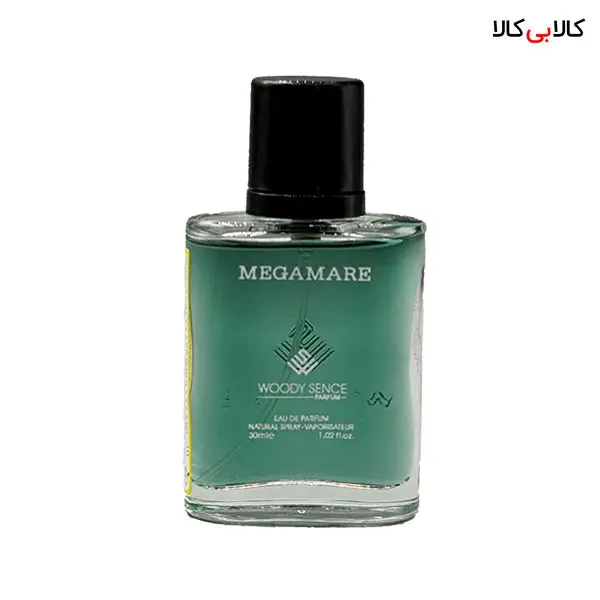 عطر جیبی وودی سنس مگاماره زنانه و مردانه حجم 30 میلی لیتر