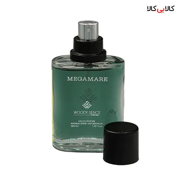 عطر جیبی وودی سنس مگاماره زنانه و مردانه حجم 30 میلی لیتر