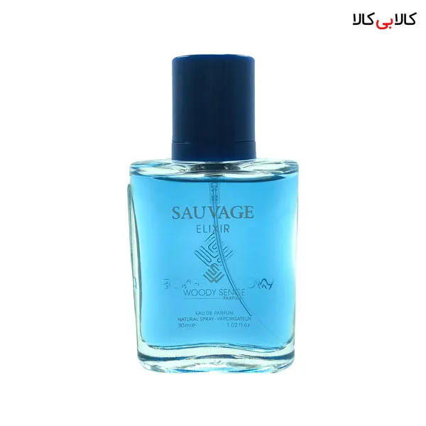 عطر جیبی وودی سنس ساواج الکسیر مردانه حجم 30 میلی لیتر