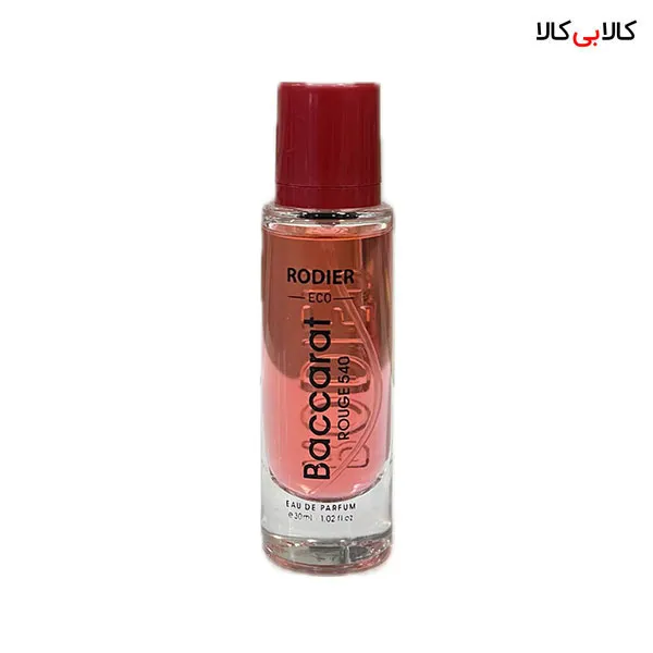 عطر جیبی رودیر اکو باکارات رژ 540 زنانه و مردانه حجم 30 میلی لیتر