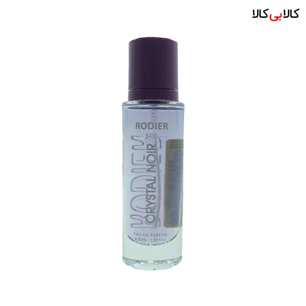 عطر جیبی رودیر اکو ورساچه کریستال نویر زنانه حجم 30 میلی لیتر