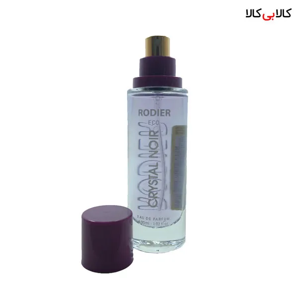 عطر جیبی رودیر اکو ورساچه کریستال نویر زنانه حجم 30 میلی لیتر