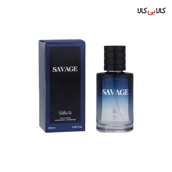 عطر جیبی بالرینا ساواج مردانه حجم 25 میلی لیتر