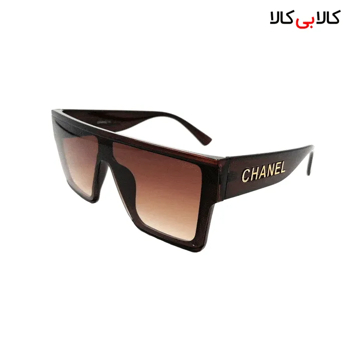 عینک آفتابی زنانه و مردانه شانل ( chanel ) مدل CH-2850 دسته قهوه ای شفاف