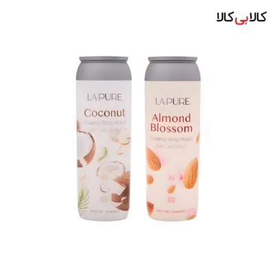 پک شامپو بدن‌‌ بادام و نارگیل لپیور