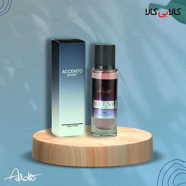 عطر جیبی آدولفو اکسنتو اسپرت مردانه و زنانه حجم 35 میلی لیتر