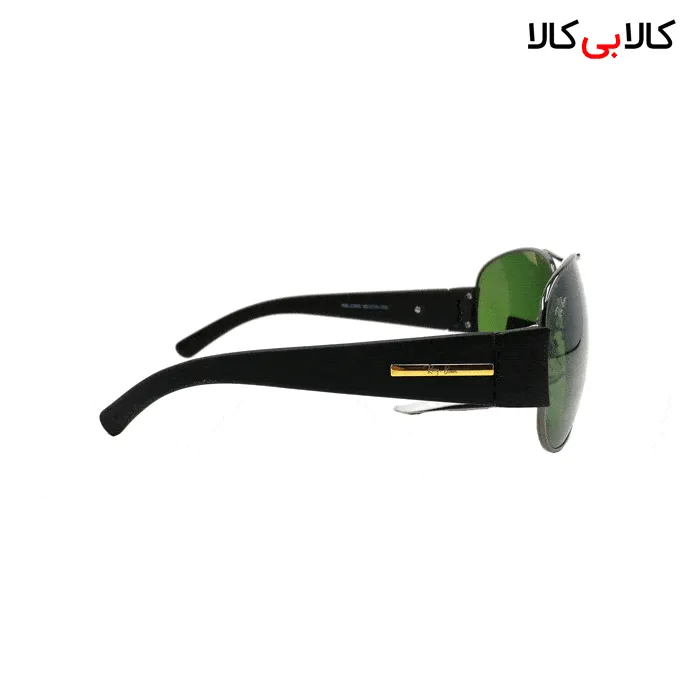 عینک آفتابی مردانه ری بن مدل RB4128 عدسی سبز