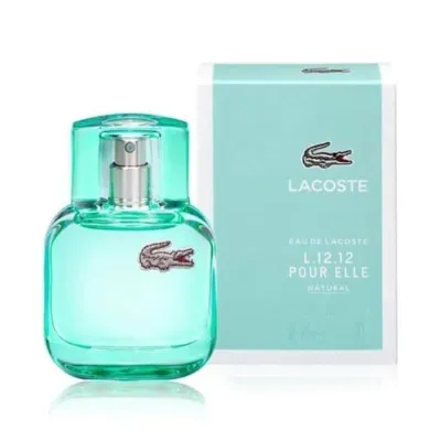 ادکلن زنانه لاگوست Eau de Lacoste L.12.12 Pour Elle Natural حجم 90 میلی لیتر