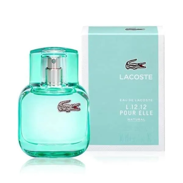 ادکلن زنانه لاگوست Eau de Lacoste L.12.12 Pour Elle Natural حجم 90 میلی لیتر