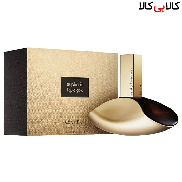 ادوپرفیوم سی کی ایفوریا لیکویید گلد CK Euphoria Liquid Gold زنانه حجم 100 میلی لیتر اورجینال