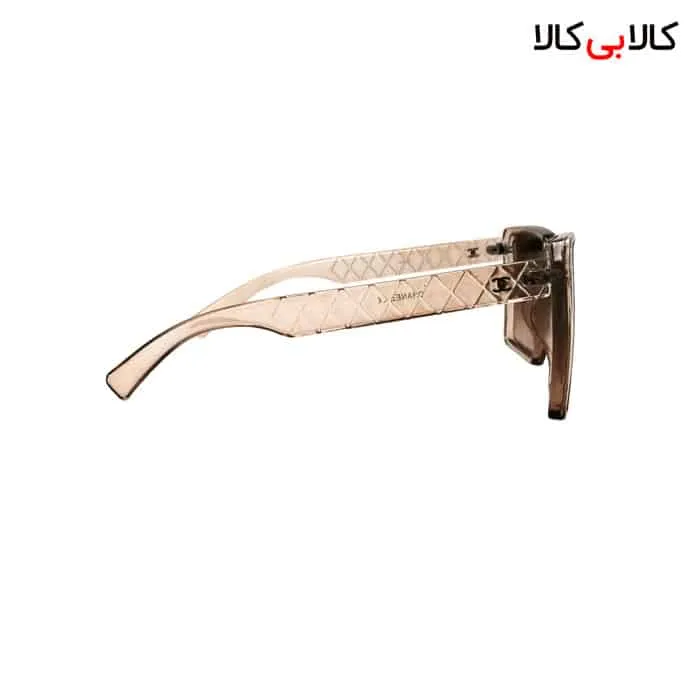 عینک آفتابی زنانه شانل ( chanel ) مدل TR-8621 بدنه صورتی