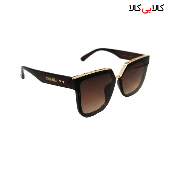 عینک آفتابی زنانه شانل ( chanel ) مدل TR-8621 دسته مشکی
