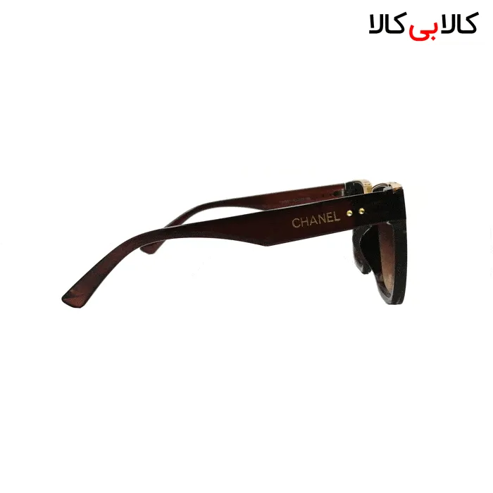 عینک آفتابی زنانه شانل ( chanel ) مدل TR-8621 دسته مشکی