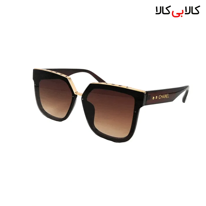 عینک آفتابی زنانه شانل ( chanel ) مدل TR-8621 دسته مشکی