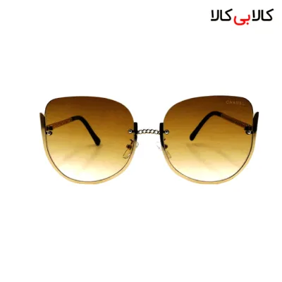 عینک آفتابی زنانه شانل ( chanel ) مدل 2384 های لایت قهوه ای