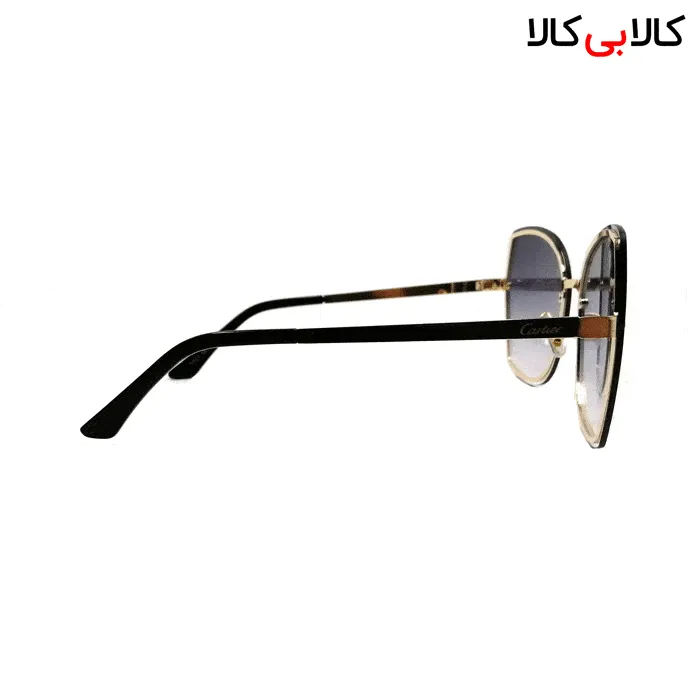 عینک آفتابی زنانه کارتیر (Cartier) مدل S023 های لایت مشکی