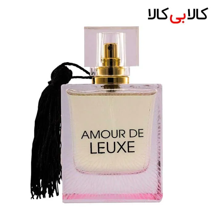 ادوپرفیوم فراگرنس ورد آمور دی لوکس AMOUR DE LEUXE زنانه حجم 100 میلی لیتر