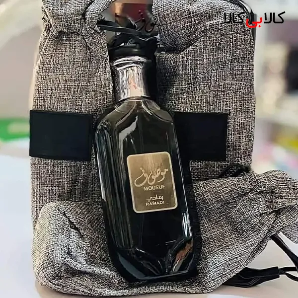 ادکلن ارض الزعفران موصوف رمادی مردانه حجم 100 میلی لیتر