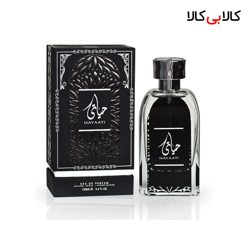 ادکلن ارض الزعفران حیاتی مشکی مردانه حجم 100 میلی لیتر