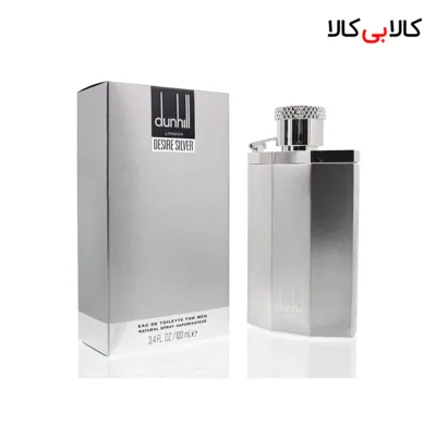ادکلن دانهیل دیزایر سیلور اورجینال مردانه حجم 100 میلی‌ لیتر