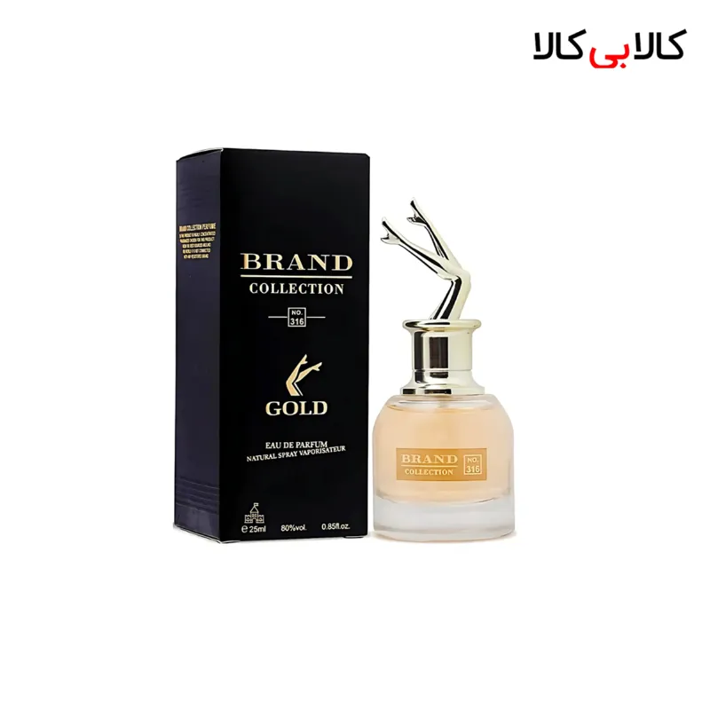 عطر جیبی برند کالکشن زنانه کد NO 316 حجم 25 میلی لیتر