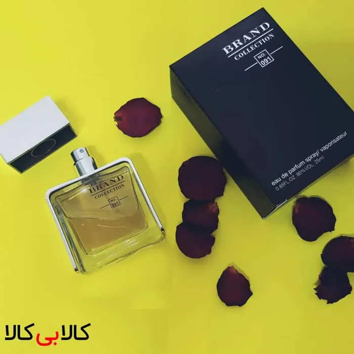 عطر جیبی مردانه برند کالکشن کد NO 091 حجم 25 میلی لیتر