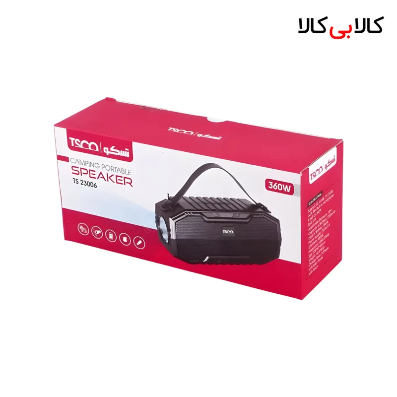 اسپیکر بلوتوثی قابل حمل تسکو مدل TS 23006