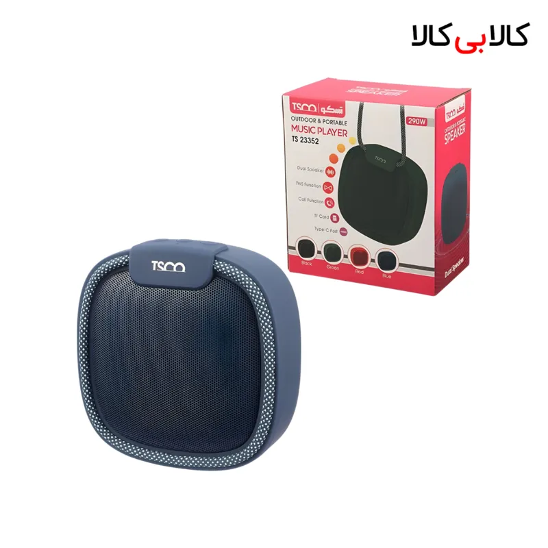 اسپیکر بلوتوثی قابل حمل تسکو مدل TS 23352