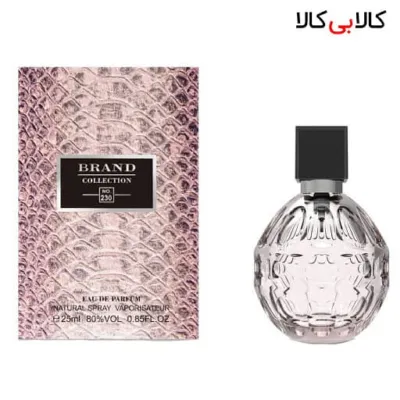 عطر جیبی زنانه برند کالکشن کد NO 230 حجم 25 میلی لیتر