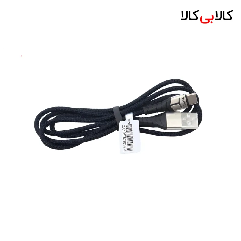 کابل تبدیل USB به USB-C تسکو مدل TCC186 طول 1 متر‎