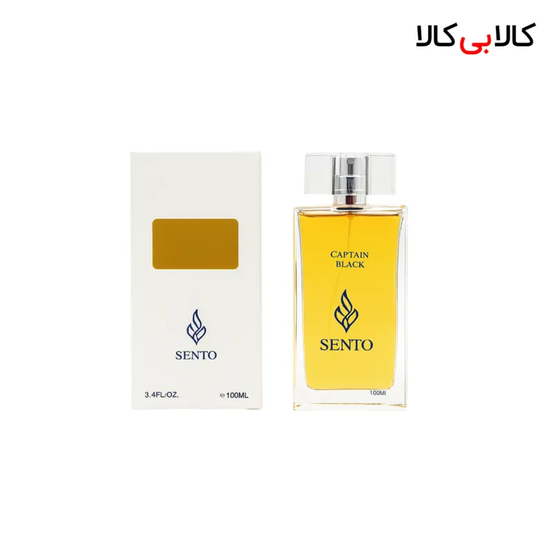 عطر سنتو مدل کاپیتان بلک مردانه حجم 100 میلی لیتر