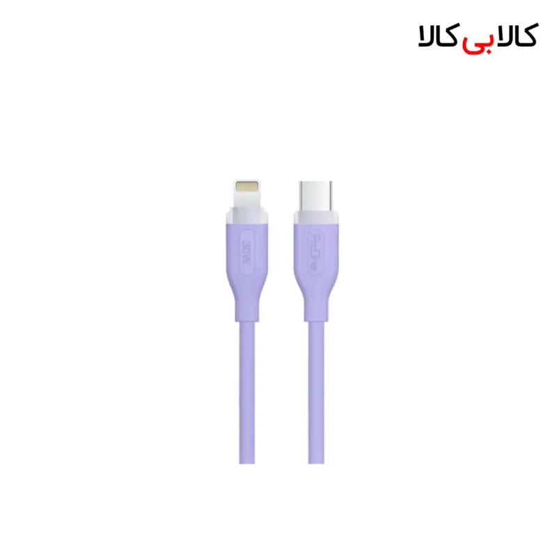 کابل تبدیل USB-C به لایتنینگ پرووان مدل PCC122 طول 1 متر