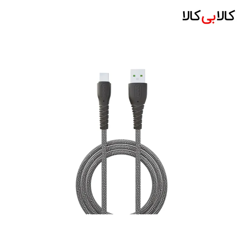 کابل تبدیل USB به USB-C تسکو مدل TCC201 طول 1 متر‎