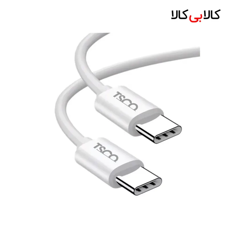 کابل تبدیل USB-C به USB-C تسکو مدل TCPD 208 طول یک متر