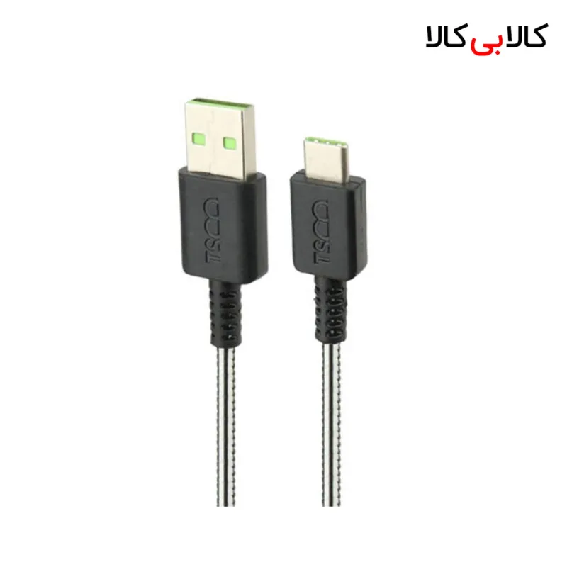 کابل تبدیل USB به USB-C تسکو مدل TCC302 طول 1 متر