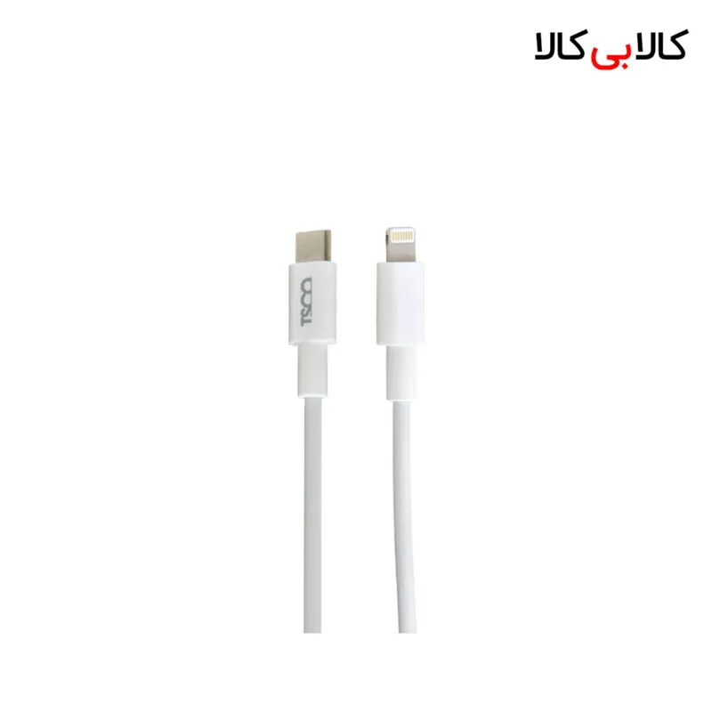 کابل تبدیل USB-C به لایتنینگ تسکو مدل TCPD 207 طول 1 متر