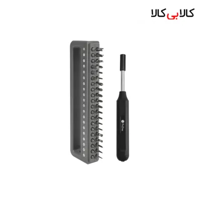 سری پیچ گوشتی یک سر چهارسو یک سر دو سو پرووان مدل PGS107 بسته 41 عددی