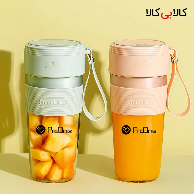 مخلوط کن و آبمیوهگیری شارژی قابل حمل 300 میلیلیتر پرووان PHP04
