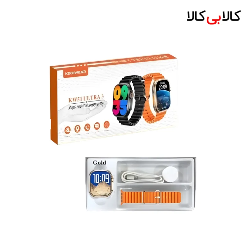 ساعت هوشمند KEQIWEAR مدل KW51 Ultra3