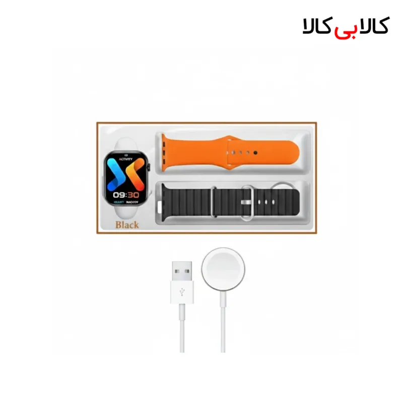 ساعت هوشمند ۴۱ میلی‌متری مدل KEQIWEAR kw61 max با بند سیلیکونی