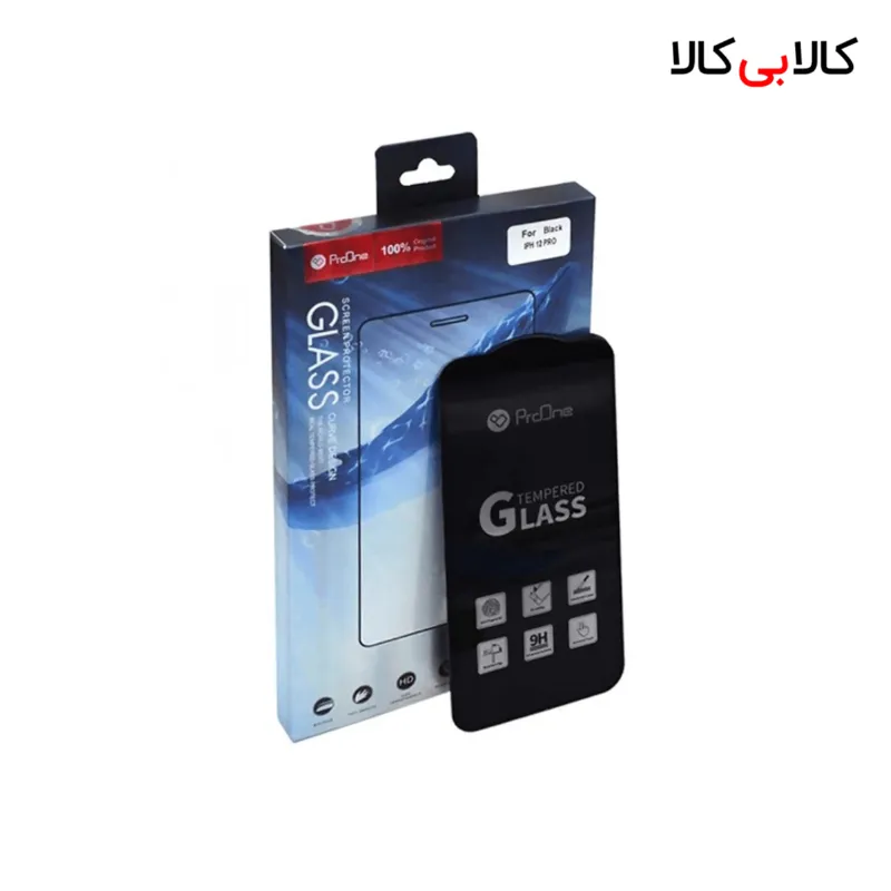 گلس موبایل پرووان مدل Tempered مناسب برای گوشی موبایل اپل Iphone 12 Pro