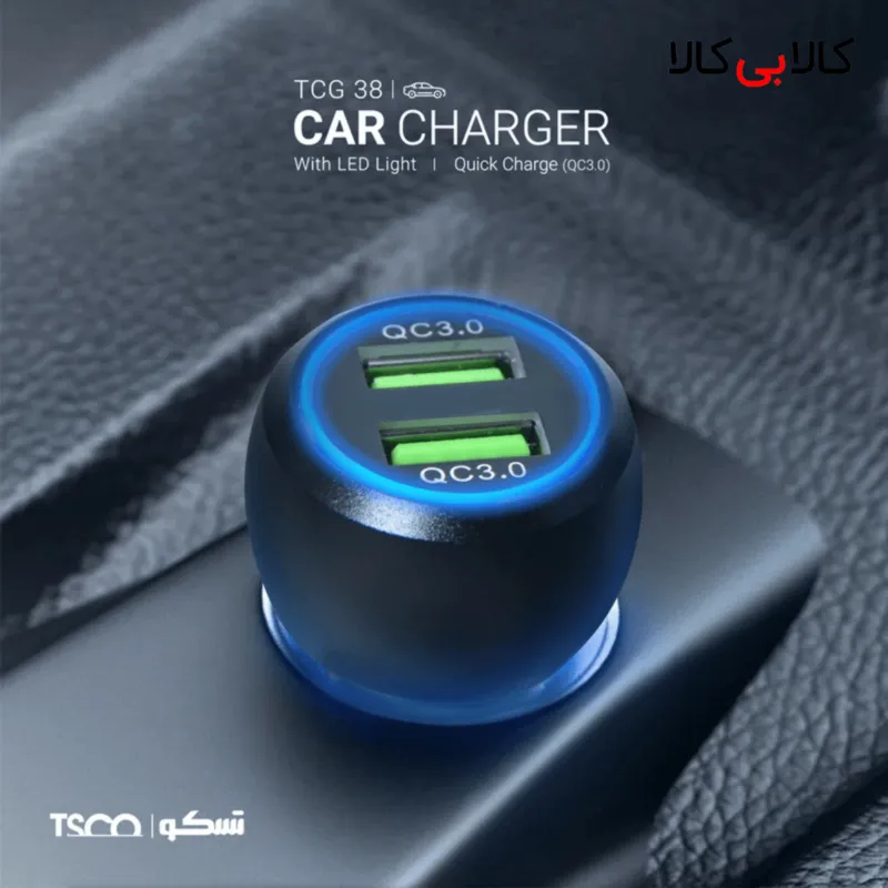 شارژر فندکی 20 وات تسکو مدل TCG 38