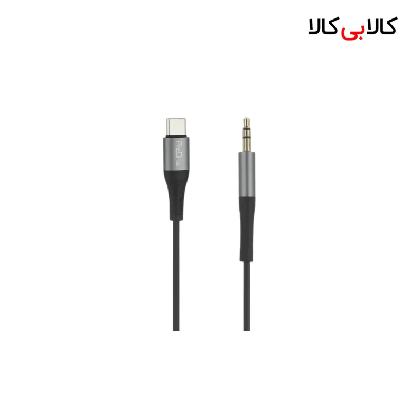 کابل تبدیل USB-C به AUX پرووان مدل PCA47 طول 1 متر