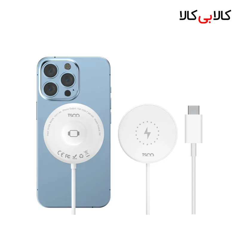 شارژر بی سیم تسکو مدل TTW 100