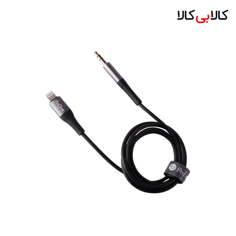 کابل تبدیل لایتنینگ به AUX پرووان مدل PCA48 طول 1 متر