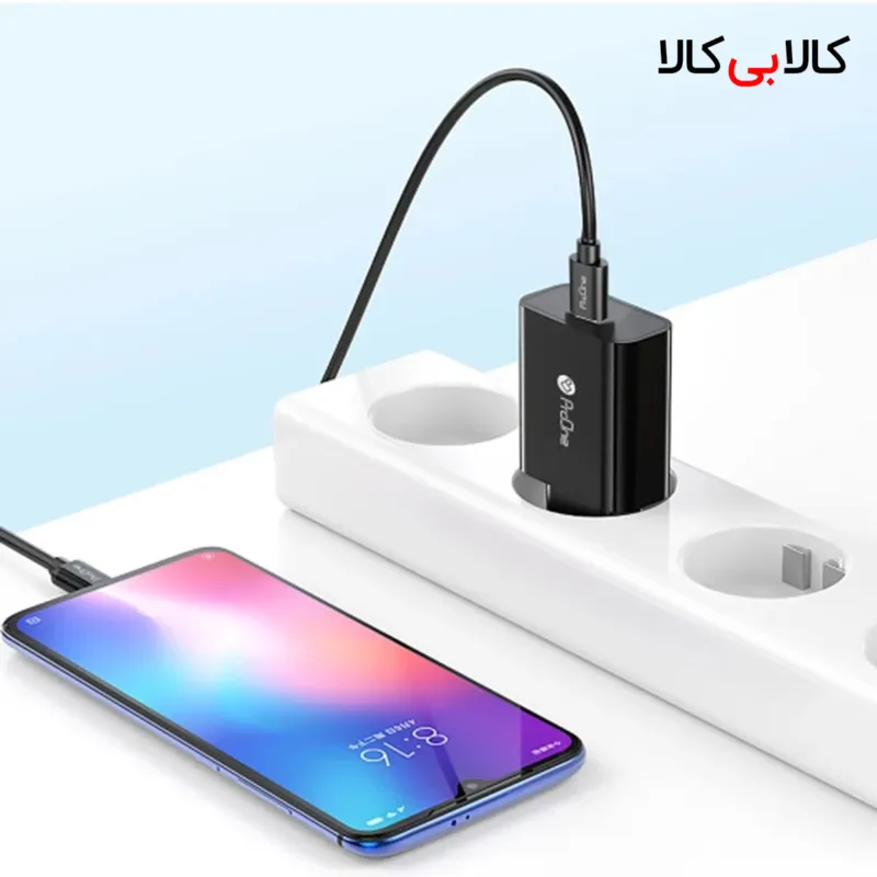 شارژر دیواری پرووان مدل PWC501 به همراه کابل USB-C