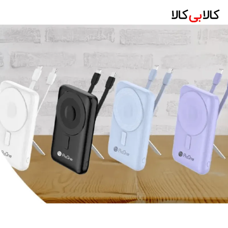 پاوربانک پرووان مدل PPB5119 ظرفیت 10000 میلی آمپرساعت
