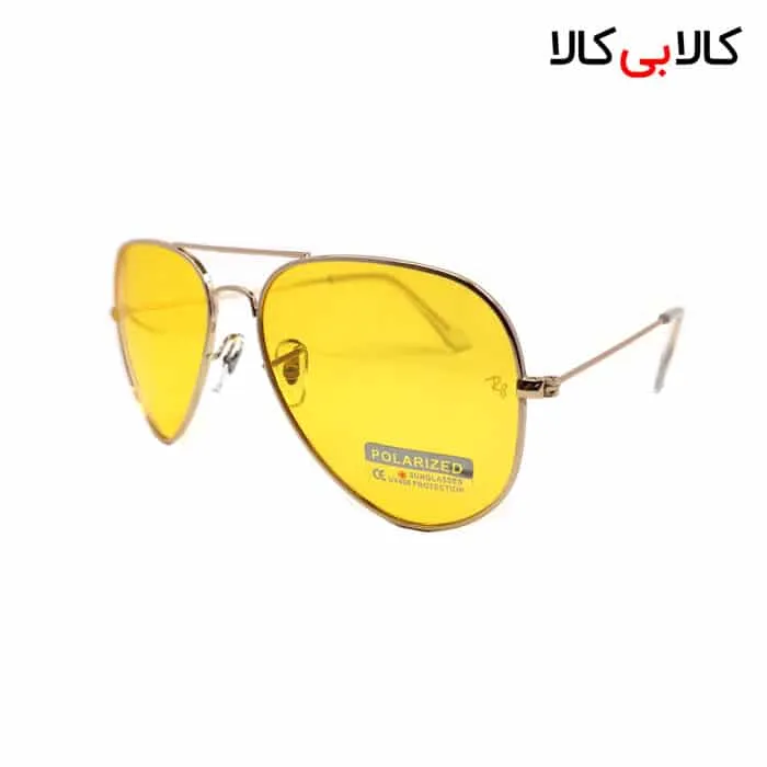 عینک آفتابی مردانه ری بن مدل RB3025 زرد