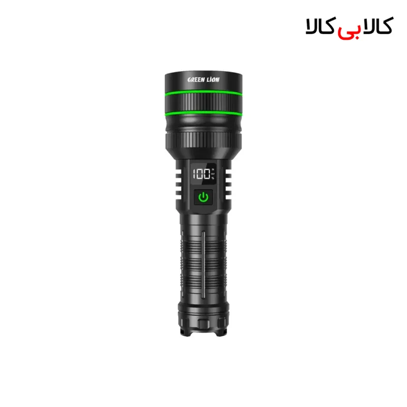 چراغ قوه دستی گرین لاین مدل GNHR3000LMBK با نور مهتابی